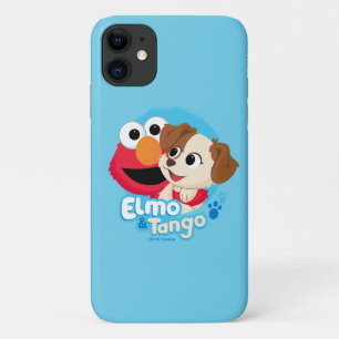 Sesame Street   Elmo & Tango-badge iPhone 11 Hoesje
