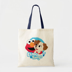 Sesame Street Elmo & Tango Badge Tote Bag