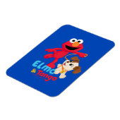 Sesame Street | Elmo & Tango hardlopen Magneet (Linkerzijde)