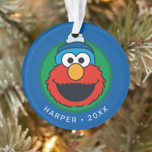 Sesame Street Elmo Winter Elmo Muts Ornament