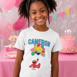 Sesame Street Elmo's verjaardag met zijn vriendj Tri-Blend Shirt