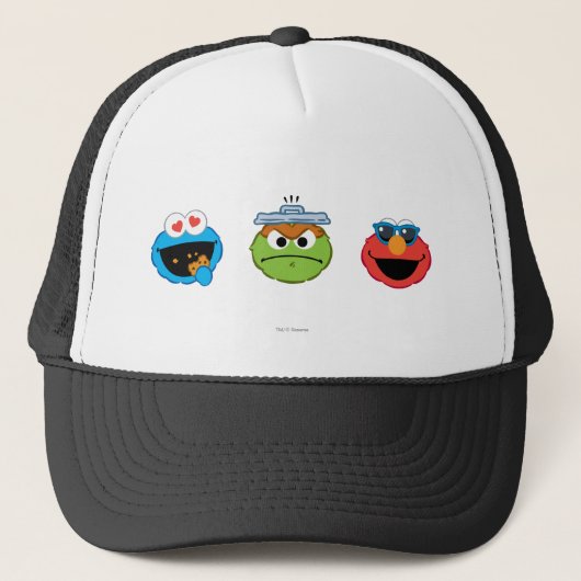 Sesame Street Emoji Pals Trucker Pet (Voorkant)