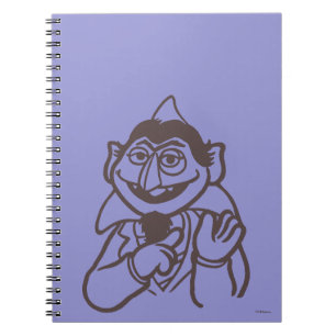 Sesame Street Graaf von Count Bright Notitieboek