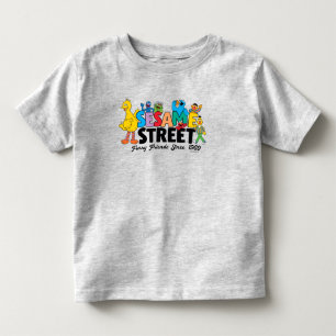 Sesame Street Harige vrienden sinds 1969 Kinder Shirts