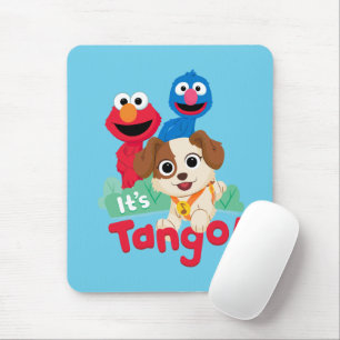 Sesame Street Het is Tango met Elmo en Grover Muismat