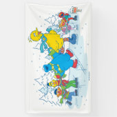 Sesame Street | Ice Skating Friends Spandoek (Verticaal)