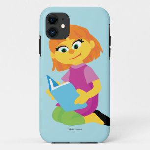 Sesame Street   Julia leest een boek iPhone 11 Hoesje