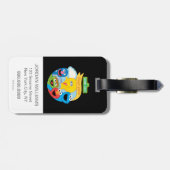 Sesame Street Karakter Kunst Bagagelabel (Achterkant horizontaal)