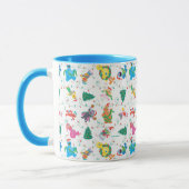 Sesame Street Kerstboompatroon Mok (Links)