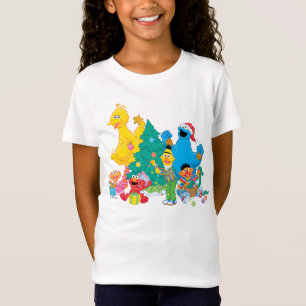 Sesame Street Kerstpals T-shirt