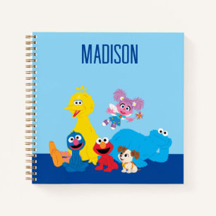 Sesame Street Kleurrijke Sesame Street-vrienden Notitieboek