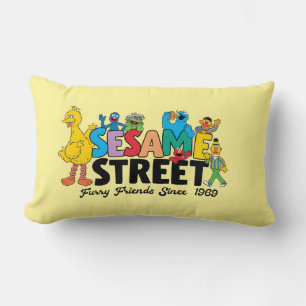 Sesame Street Knuffelvrienden sinds 1969 Kussen