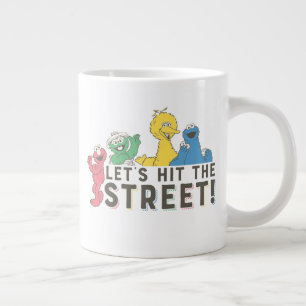 Sesame Street   Laten we de straat op gaan! Extra Grote Beker