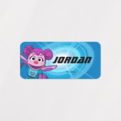 Sesame Street | Mecha Builders Abby In Actie Labels (Design 1)