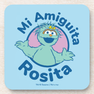 Sesame Street Mi Amiguita Rosita Bier Onderzetter