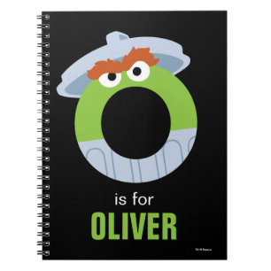 Sesame Street O is voor Oscar Notitieboek
