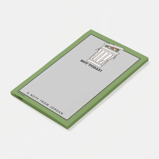 Sesame Street | Oscar de Grouch | Voeg je naam toe Post-it® Notes (Schuin)