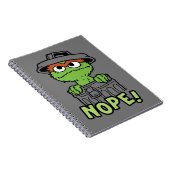 Sesame Street | Oscar de Gruzel niet! Notitieboek (Rechterzijde)