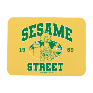 Sesame Street   Oud 1969 Magneet