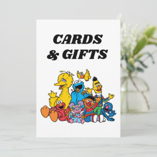 Sesame Street Pals 1er Anniversaire Cartes et Cade