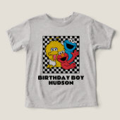 Sesame Street Pals À damiers Birthday Boy (Design Recto)