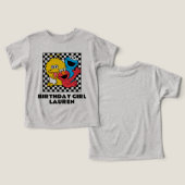 Sesame Street Pals À damiers Birthday Girl (Design Recto & Verso)