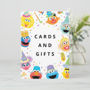 Sesame Street Pals Confetti   Kaarten & Cadeaus