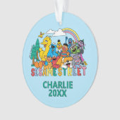 Sesame Street | Rainbow Wave Ornament (voorkant)