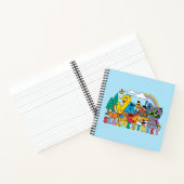 Sesame Street | Regenbooggolf Notitieboek (Binnen)