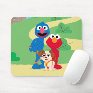 Sesame Street Tango met Grover & Elmo Muismat