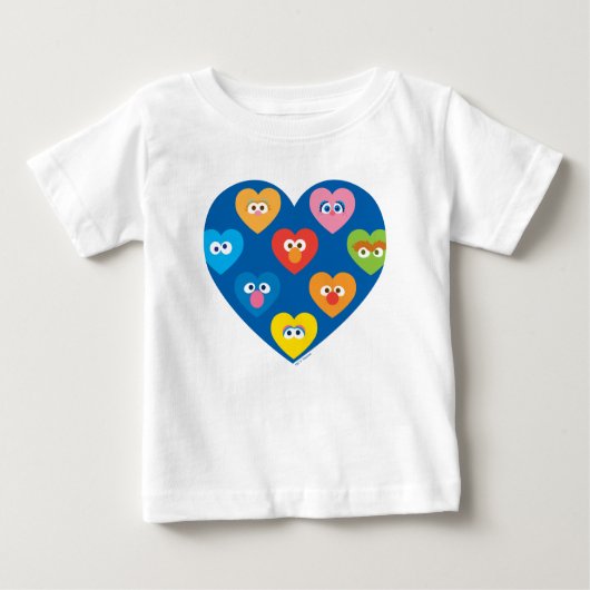 Sesame Street Valentijn Hearts Pattern (Voorkant)