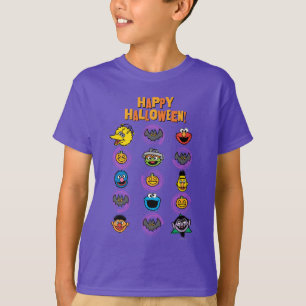 Sesame Street vrienden - Fijne Halloween! T-shirt