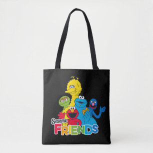 Sesame Street Vrienden van de Sesam Draagtas