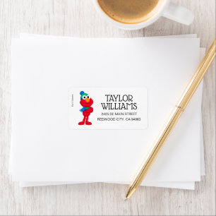 Sesame Street Winter Elmo Etiket