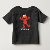 Sesamstraat | Aangepaste Elmo Baby Bodysuit (Voorkant)