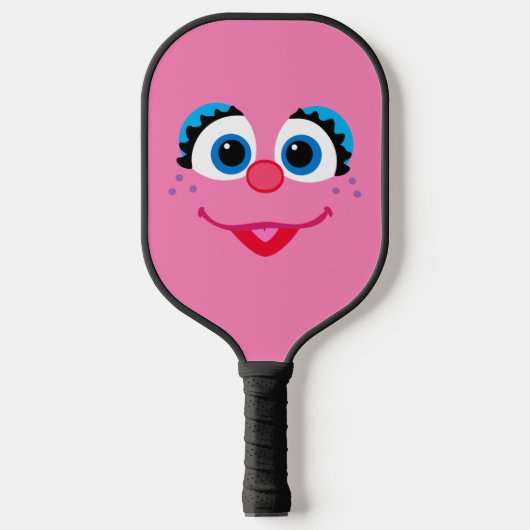 Sesamstraat Abby Cadabby Gezicht Pickleball Paddle (Voorkant)