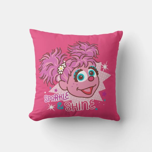 Sesamstraat | Abby Cadabby - Sparkle & Shine Kussen (Voorkant)