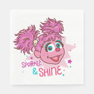 Sesamstraat   Abby Cadabby - Sparkle & Shine Servet