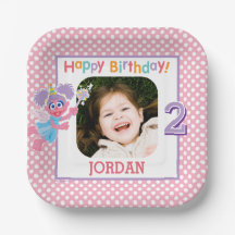 Sesamstraat Abby Polka Dot Verjaardag