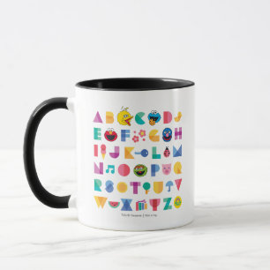 Sesamstraat Alphabet Mok