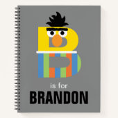 Sesamstraat | B voor Bert Notitieboek (Voorkant)