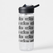 Sesamstraat | B&W Logo Waterfles (Links)