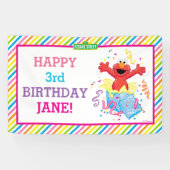 Sesamstraat | Banner van Elmo Girl (Horizontaal)