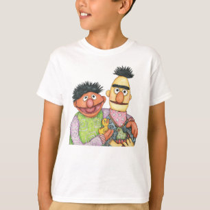 Sesamstraat Bert en Ernie Waterverf T-shirt
