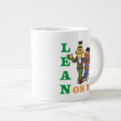 Sesamstraat | Bert & Ernie Lean op Mij Extra Grote Beker (Voorkant rechts)