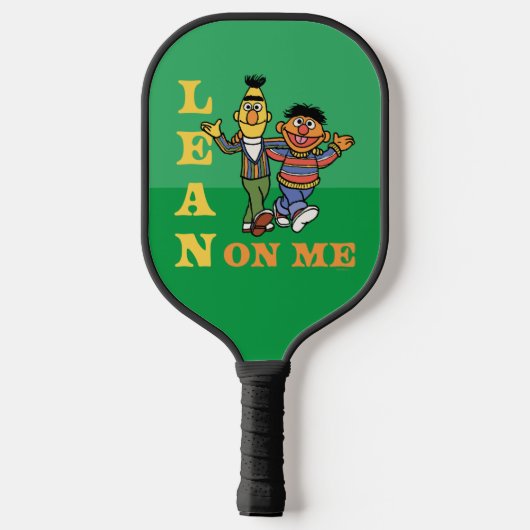 Sesamstraat | Bert & Ernie Lean op Mij Pickleball Paddle (Achterkant)