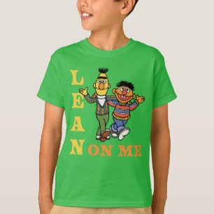Sesamstraat Bert & Ernie Lean op Mij T-shirt