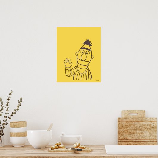Sesamstraat | Bert Poster (Keuken)