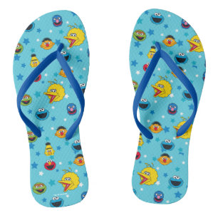 Sesamstraat Best Friends Star-patroon Teenslippers