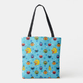 Sesamstraat | Best Friends Star Pattern Tote Bag (Achterkant)